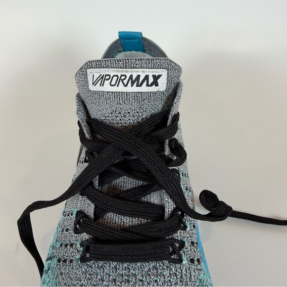 Nike Air VaporMax Flyknit Run Shoes New Men’s Size 6.5 Dusty Cactus & Hyperjade - Picture 15 of 16